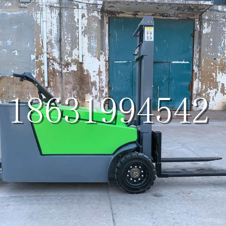 威海市小型电动叉车1吨2吨步行站驾式电瓶堆高充电装卸车液压升降车铲车